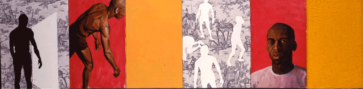 African Dancer Toile de Jouy